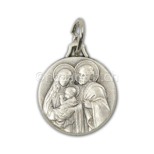 Médaille Argentée Sainte Famille 15mm