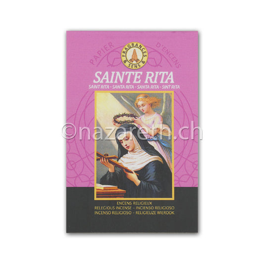 Papier d'Encens Sainte Rita