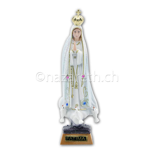 Statue de Fatima Peinte à la Main